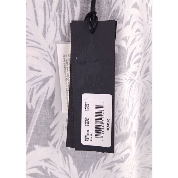 Palm Angels Allover Palm Print Pullover Shirt Size 48 M Oversized Mens New - Picture 8 of 13